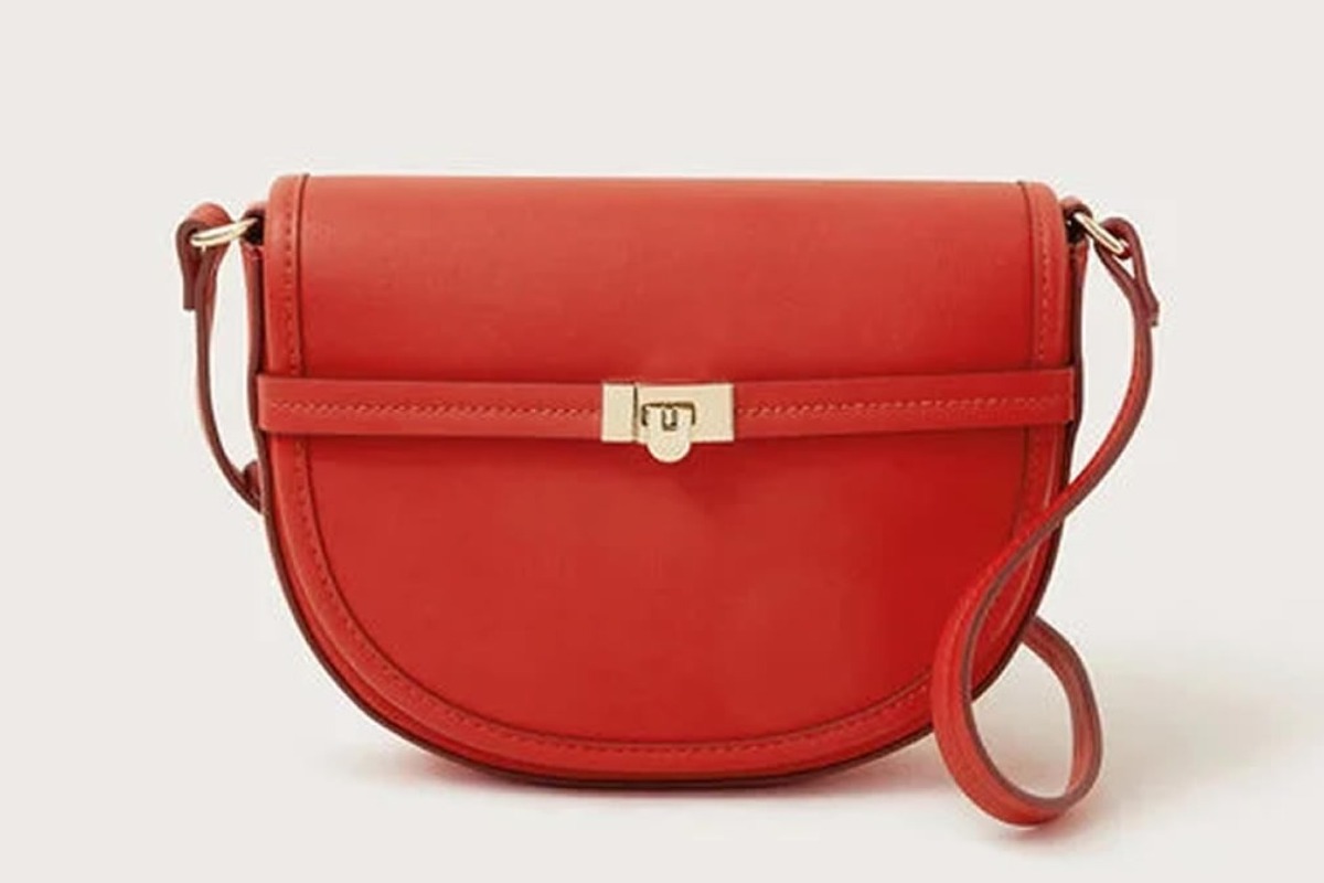 Luna Blue Boutique - Red Designer Bag